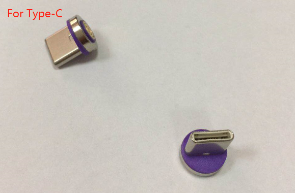 Magnetic connector with cable Type-c 