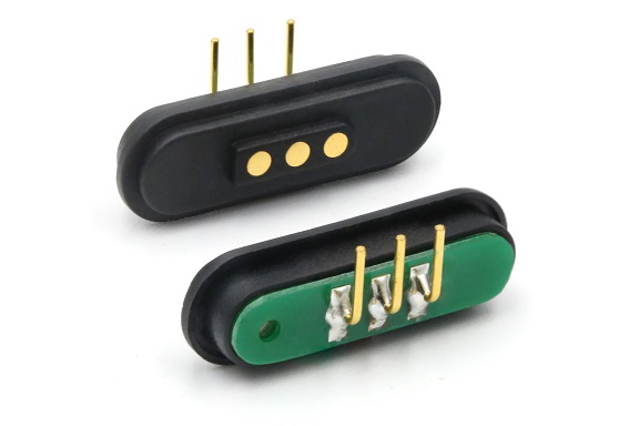 3pin Right Angle Magnetic Connector