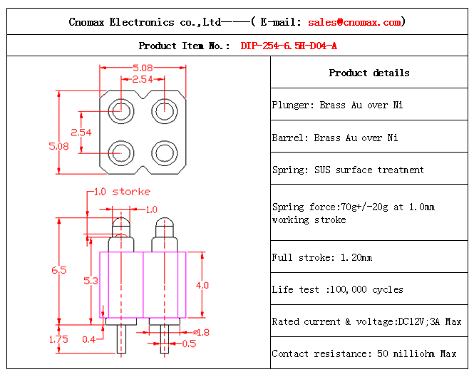 4pin connector