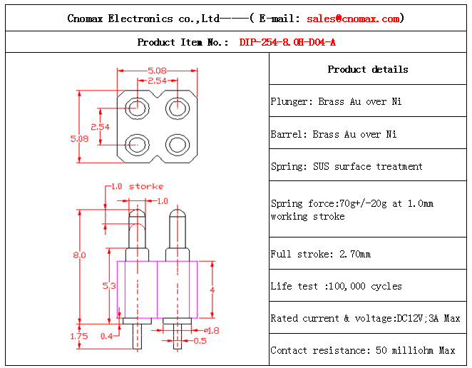 4pin connector