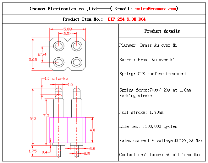 4pin connector