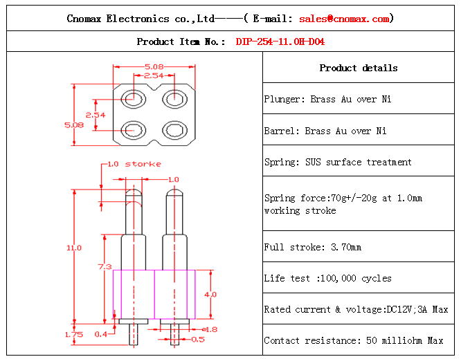 4pin connector