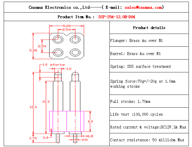 4pin connector