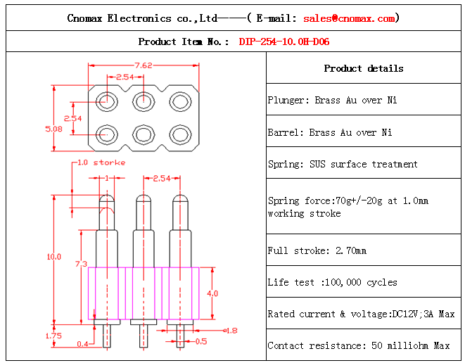 6pin connector