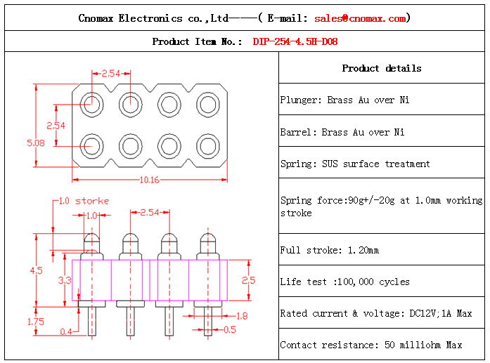 8pin connector