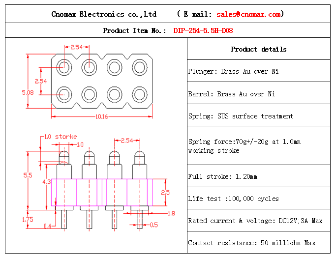 8pin connector