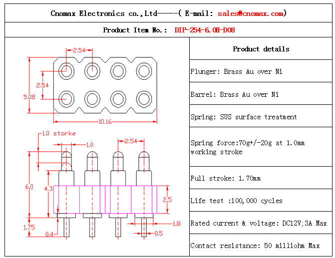 8pin connector