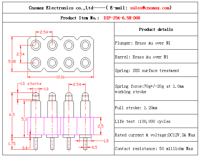 8pin connector