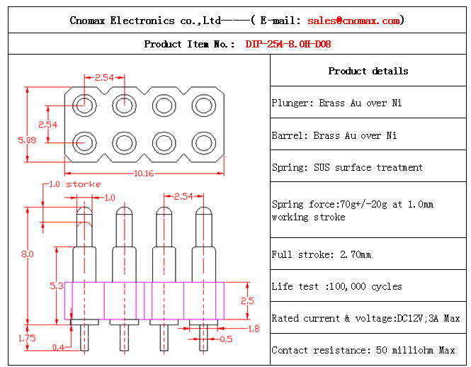 8pin connector