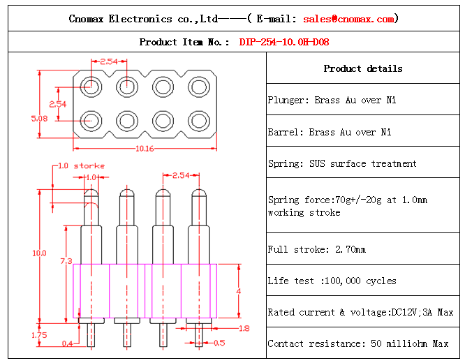 8pin connector