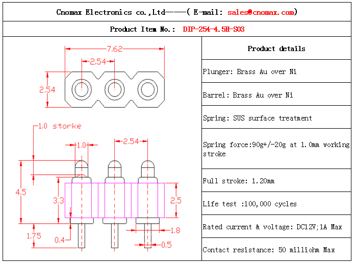 3pin connector