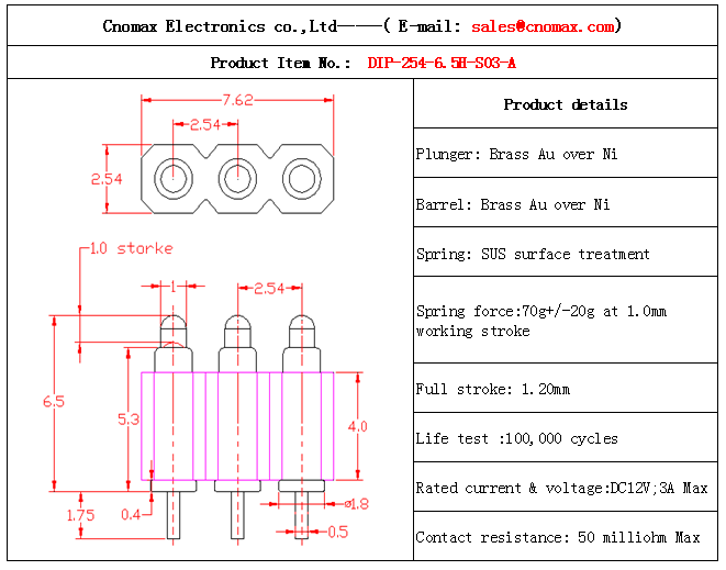 3pin connector