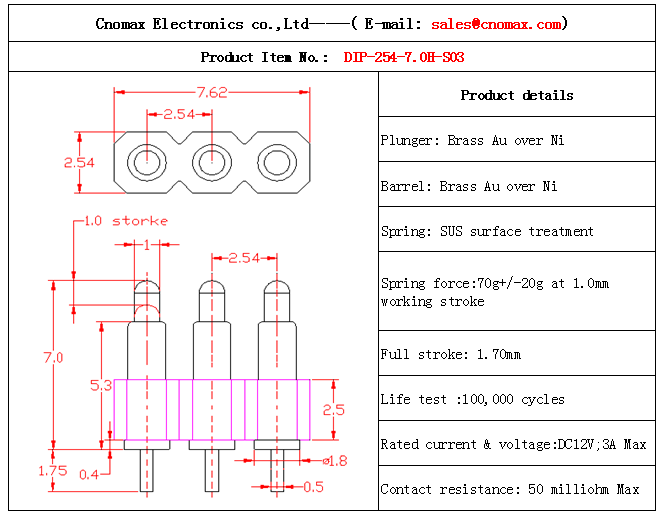 3pin connector