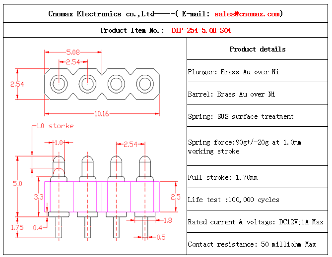 4pin connector