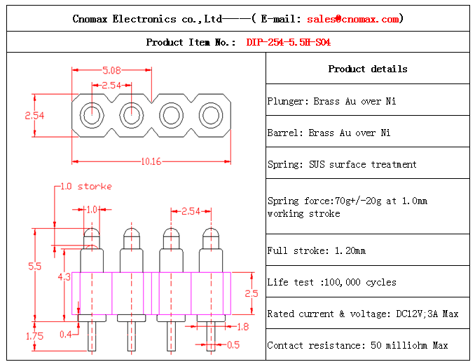 4pin connector