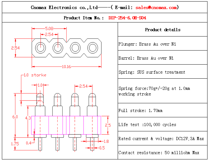 4pin connector