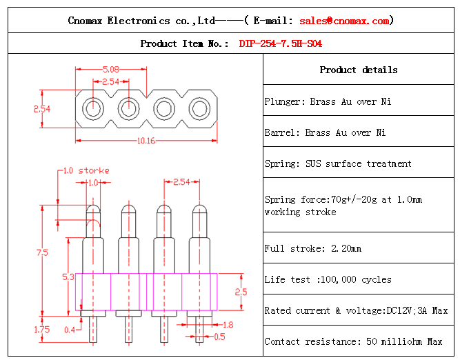 4pin connector