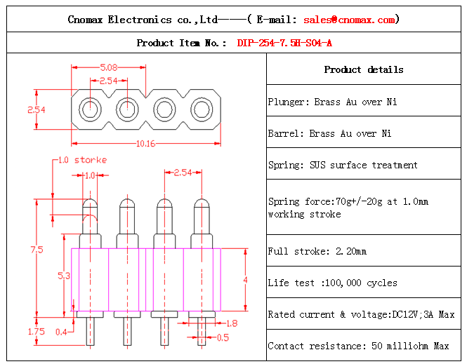 4pin connector