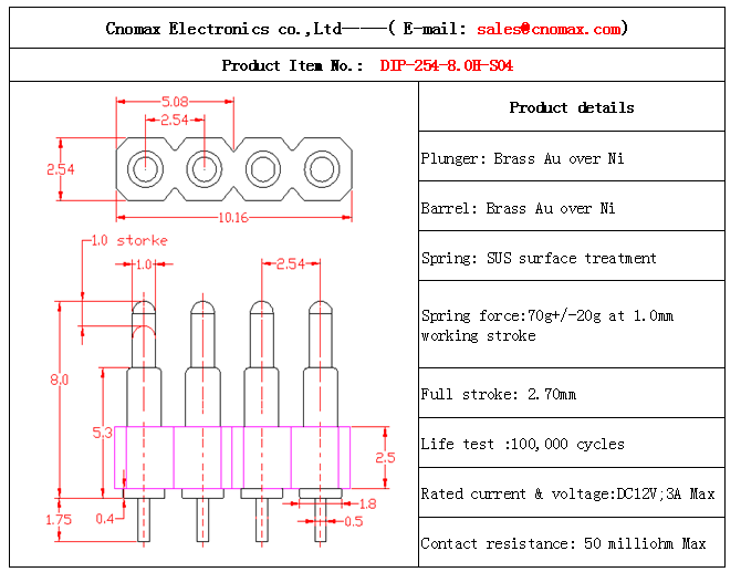 4pin connector