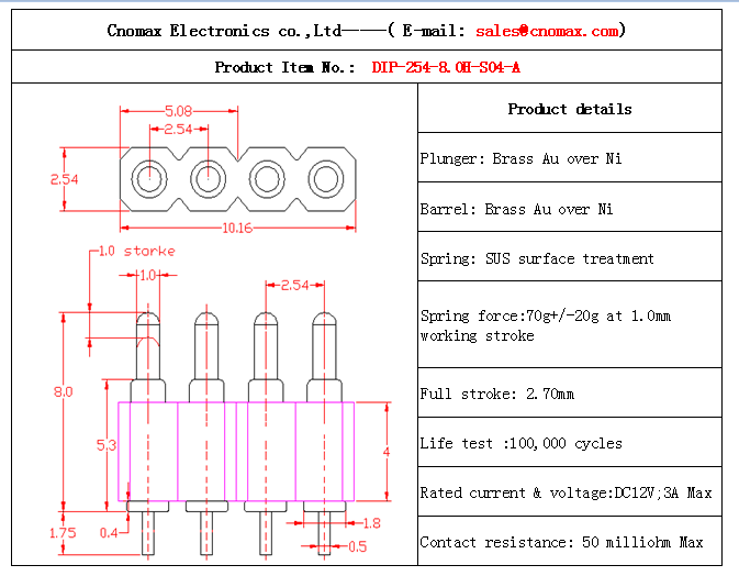 4pin connector