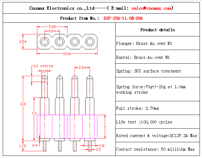 4pin connector