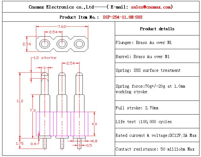 3pin connector