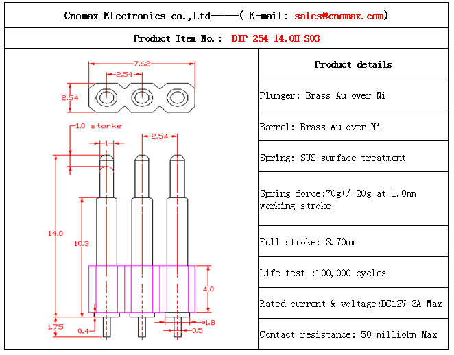 3pin connector