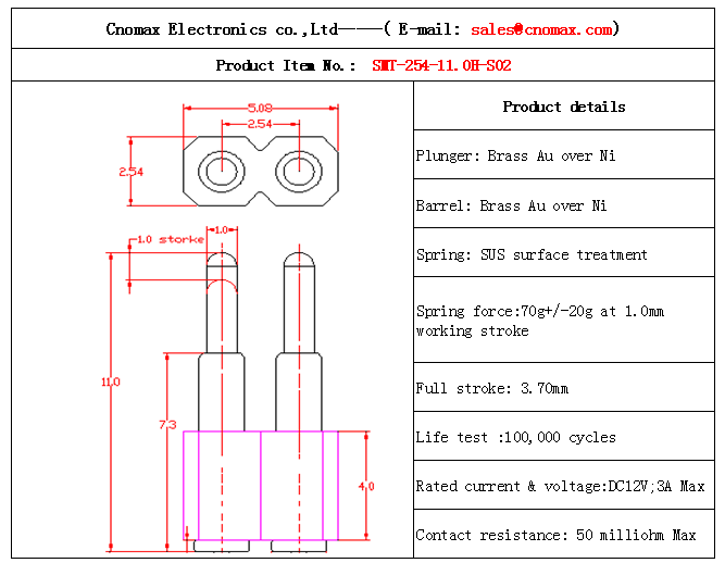 2pin connector