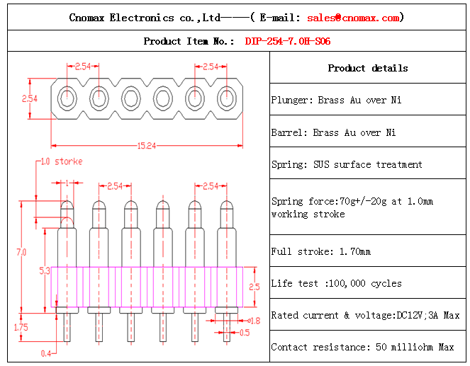 6pin connector