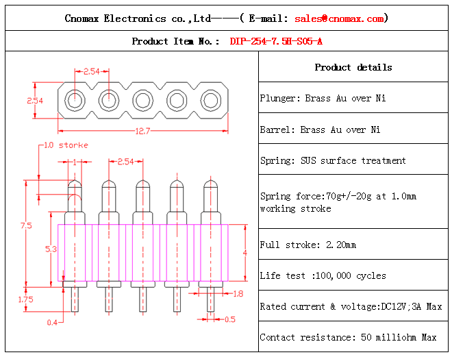 5pin connector