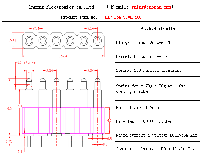 6pin connector