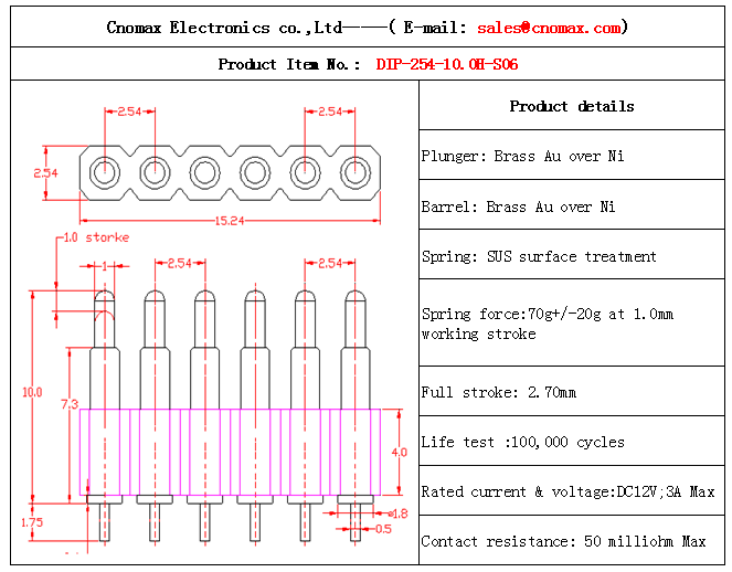 6pin connector