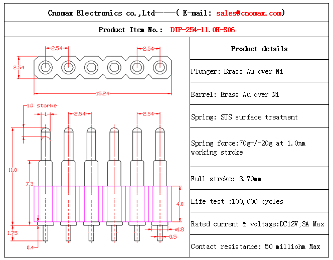 6pin connector