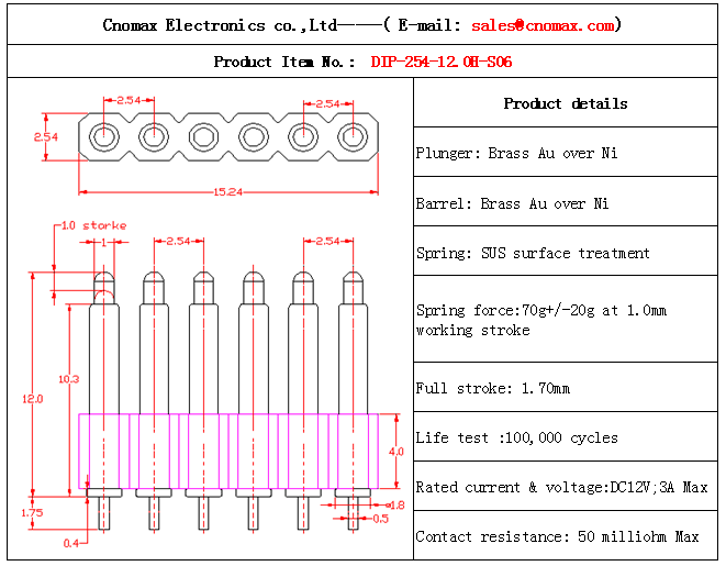 6pin connector