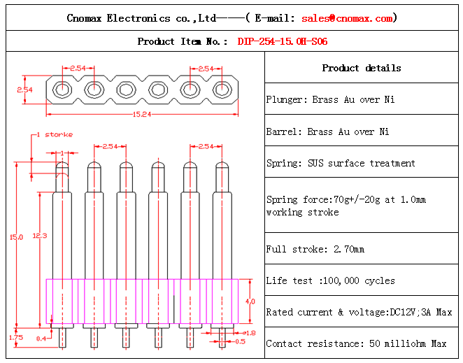 6pin connector