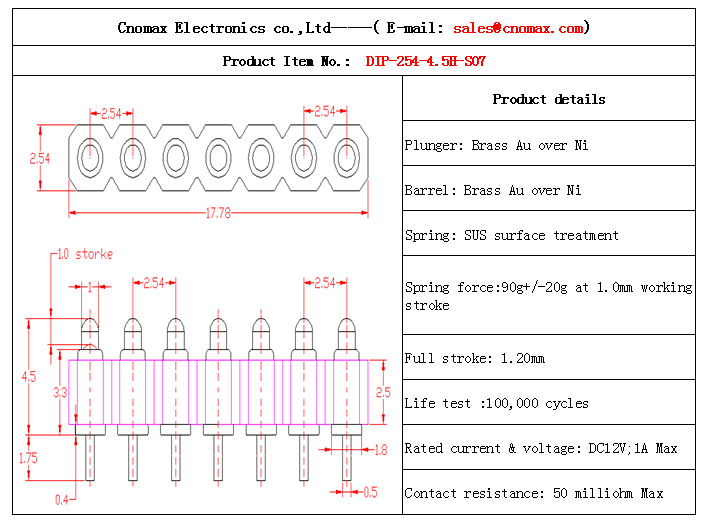 7pin connector