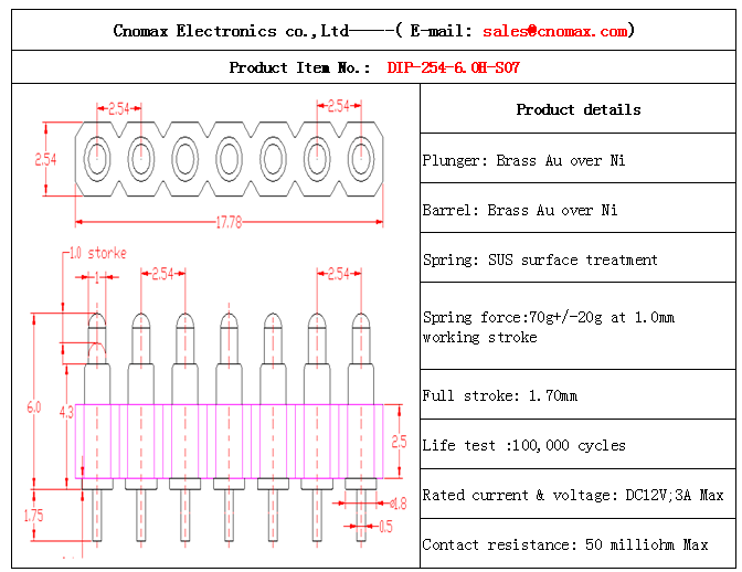 7pin connector