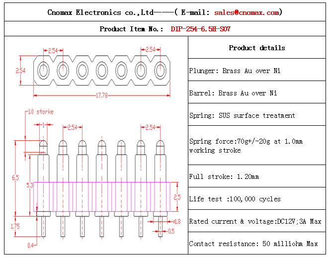 7pin connector