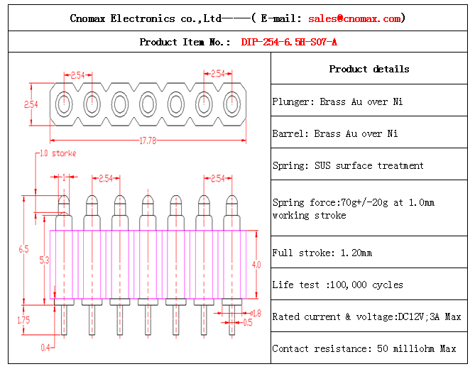 7pin connector