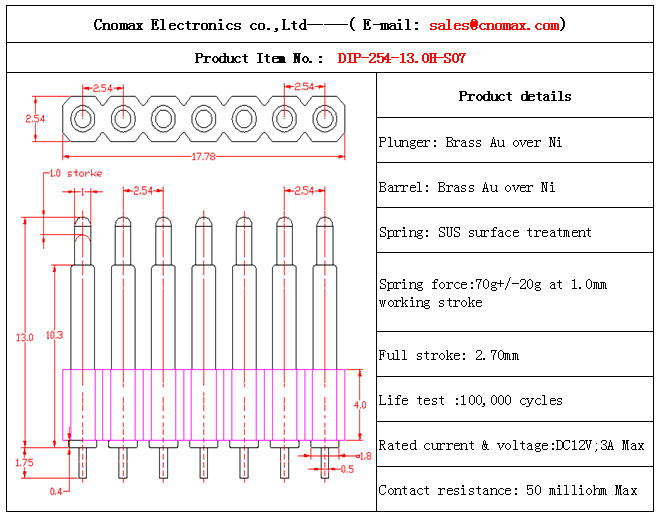 7pin connector