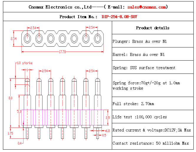 7pin connector