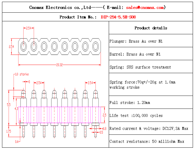 8pin connector