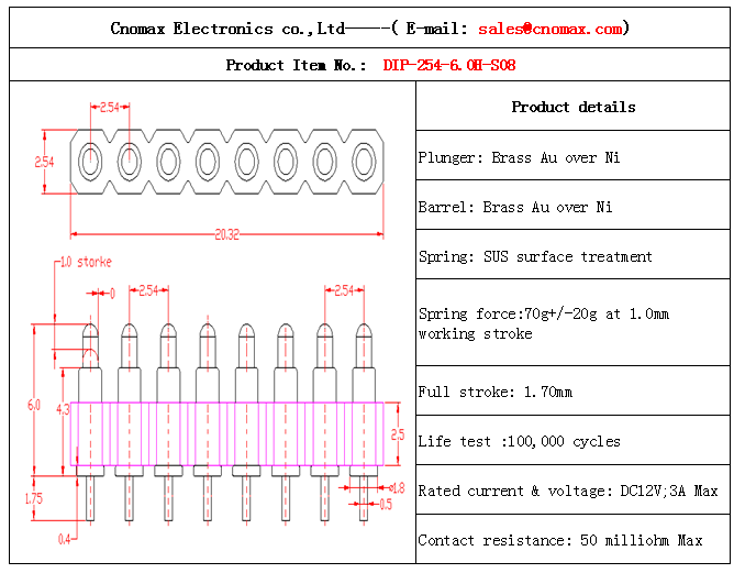 8pin connector