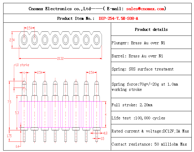 8pin connector