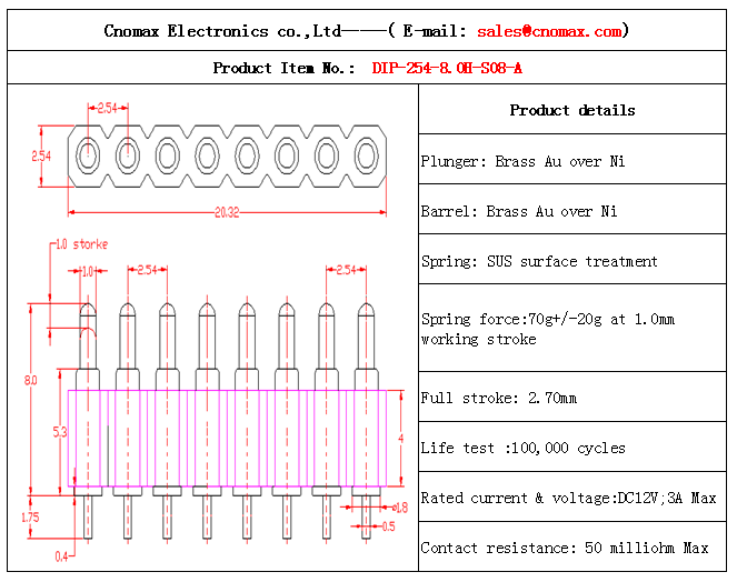 8pin connector