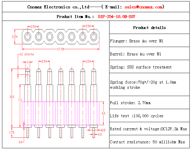 7pin connector