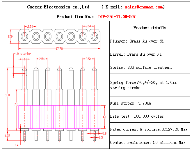 7pin connector