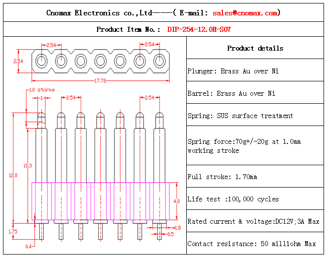 7pin connector