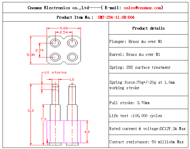 pogo pin connector wholesaler