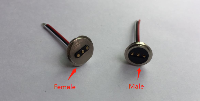 Magnetic Pogo pin connector